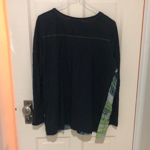 Marc Aurel tunic t shirt in blue, green and white - Picture 2 of 6